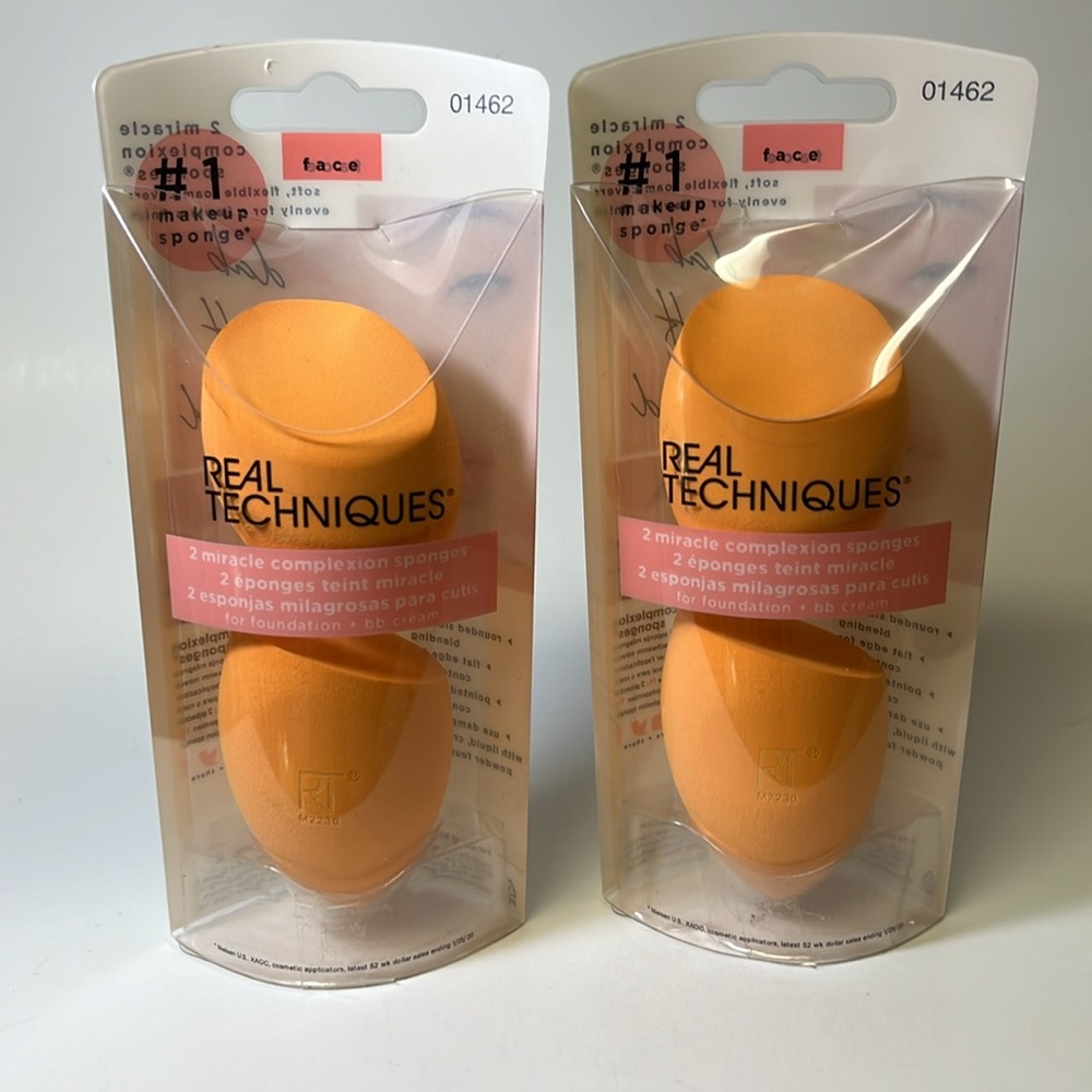Real Techniques Miracle Complexion Sponges, 4 Pieces